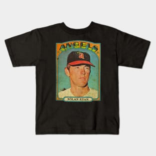 VINTAGE BASEBALL - NOLAN RYAN Kids T-Shirt